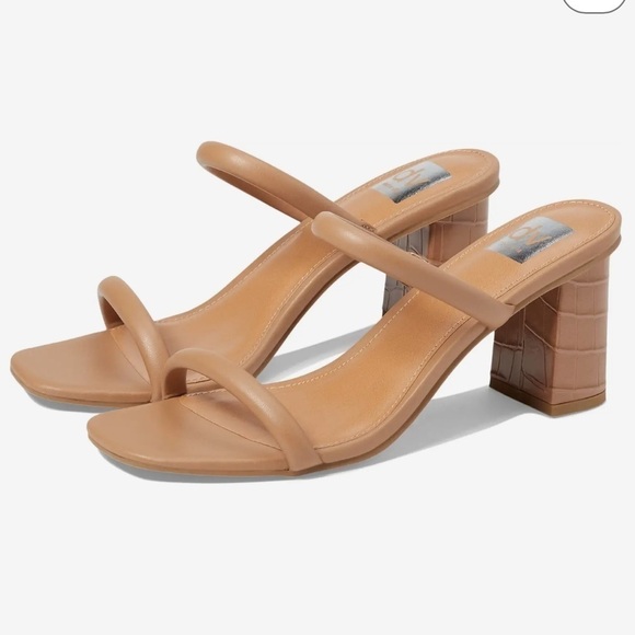 DV by Dolce Vita Halsty Double Band Mules in caramel - Picture 2 of 16